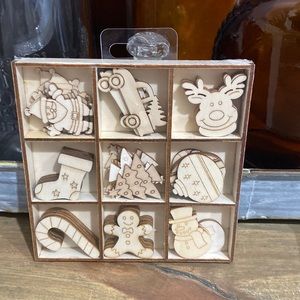 COPY - 54 Christmas Wooden Cutouts